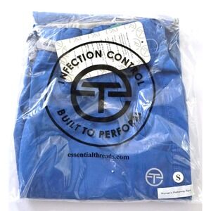 Essential Threads Scrub Hathaway Pants Women's Small Royal Blue‎ Anti-Infection